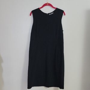 Jessica London Classic Black Midi Dress 16W Like New